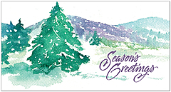 Watercolor Evergreen D2847T-B